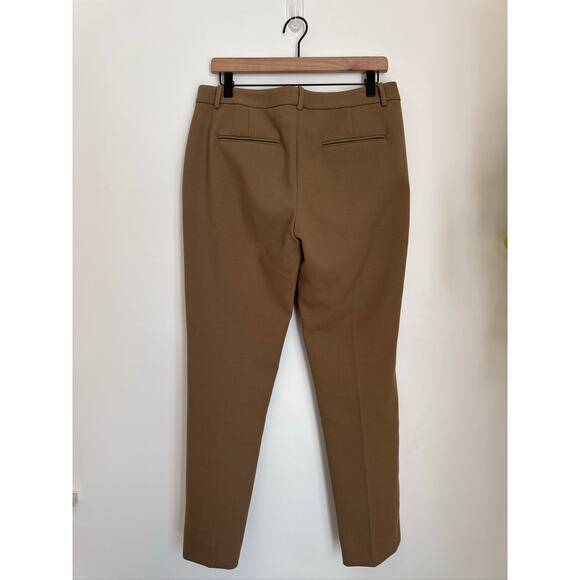 Theory Testra 2 Wool Trouser Pants in Tan, Size 6 - Picture 5 of 7